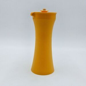 Tupperware Vinegar Oil Cruet Salad Dressing 7 In Container Harvest Gold 1246-15